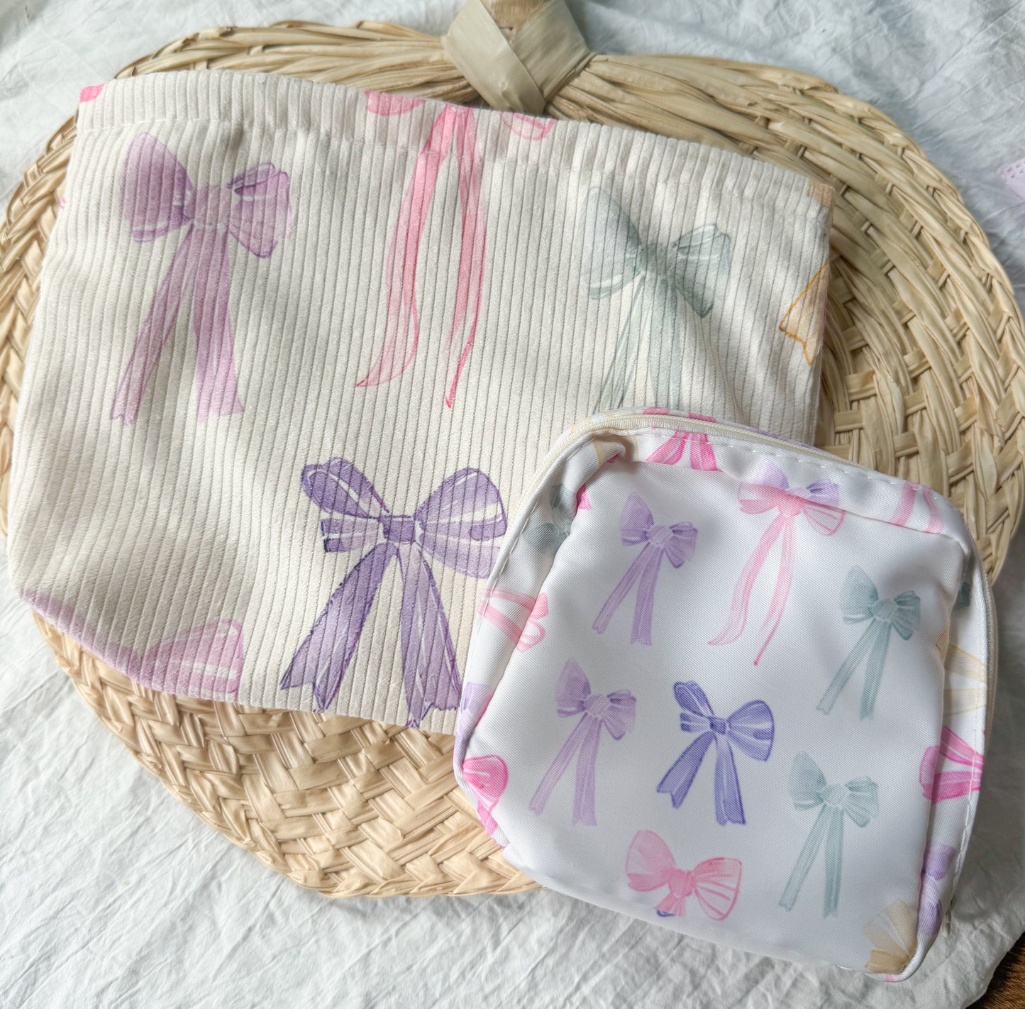 Bow Pouch Bags