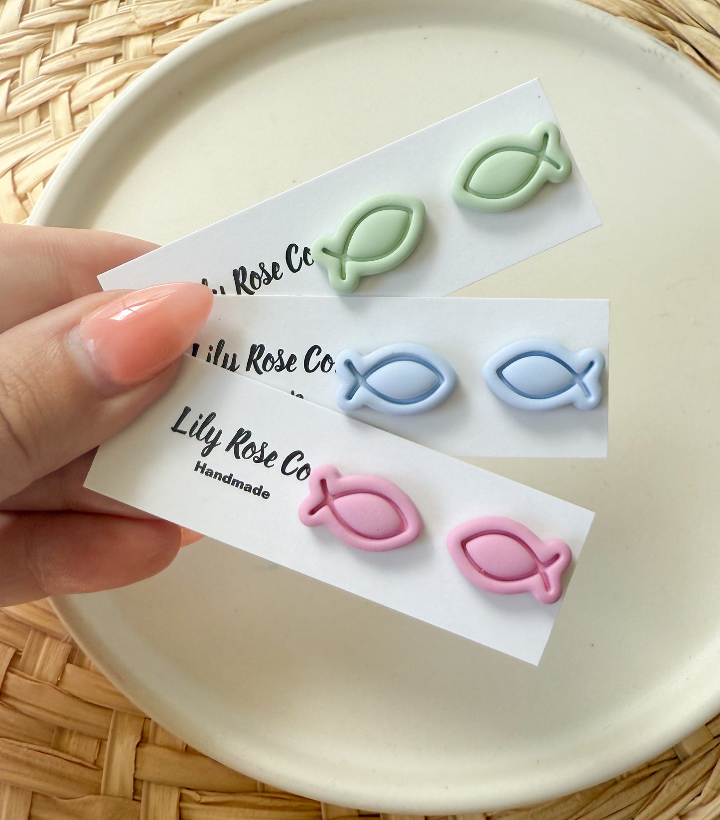 Christian Fish Symbol Earrings