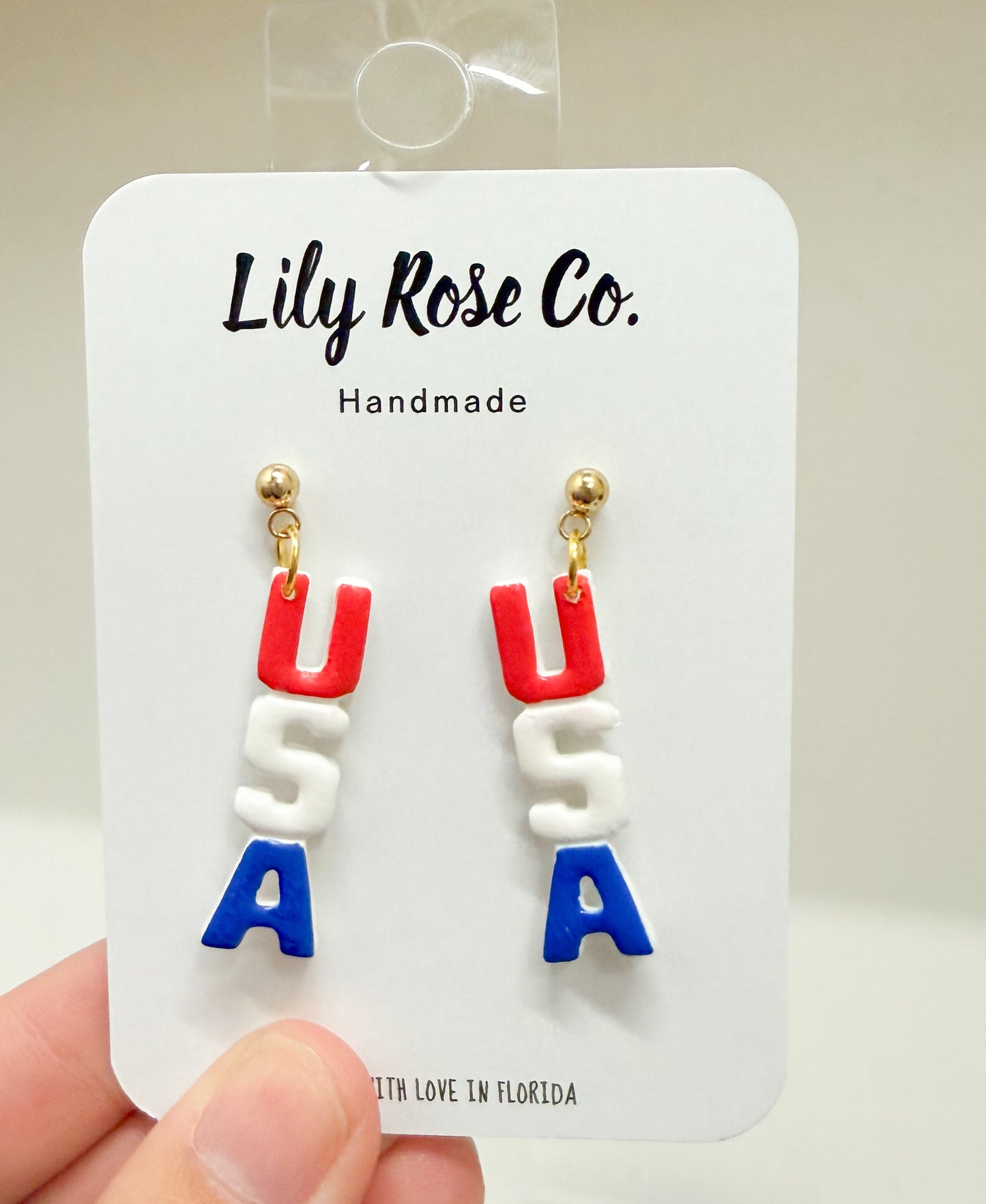 Red, white and Blue