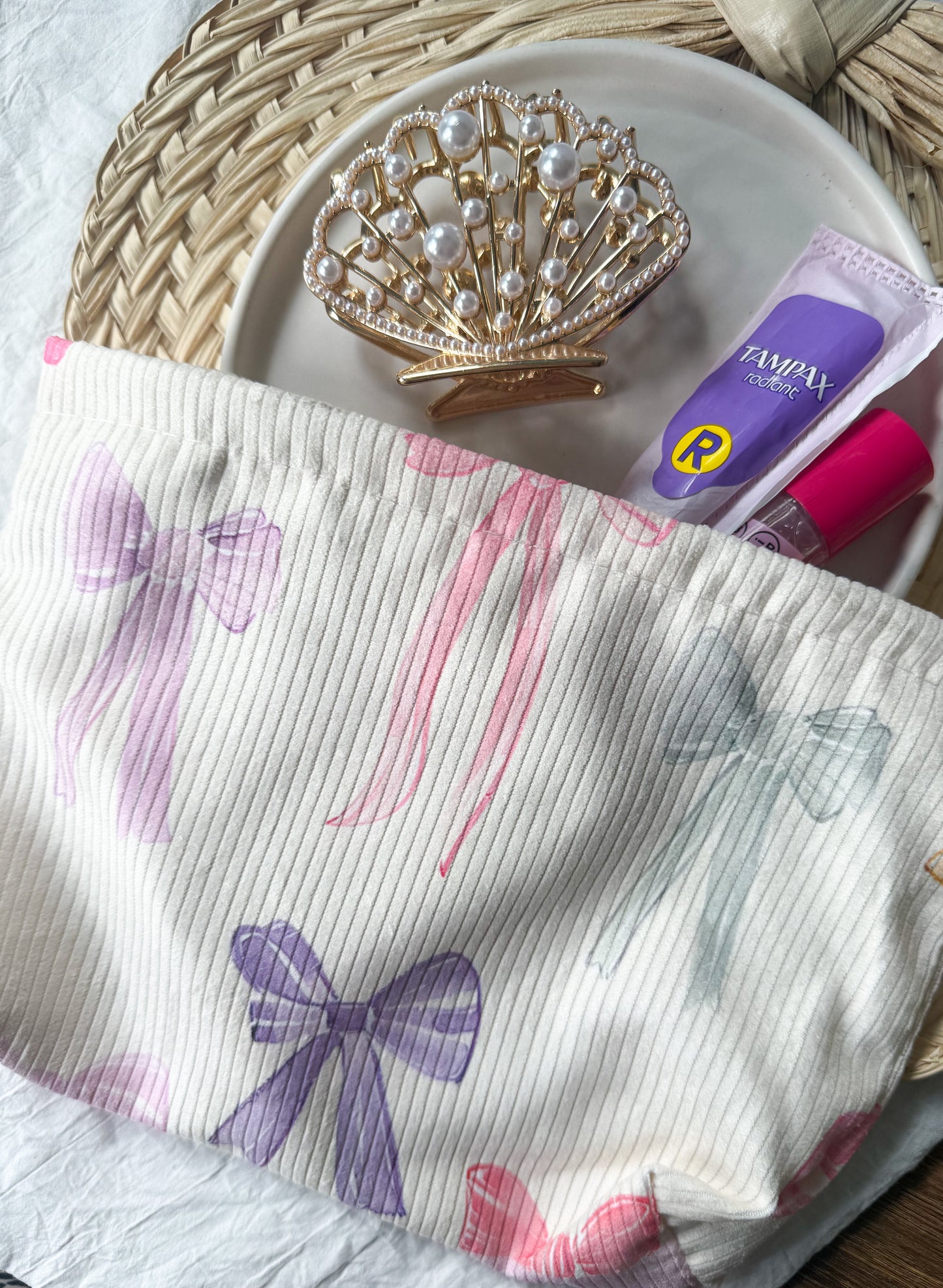 Bow Pouch Bags