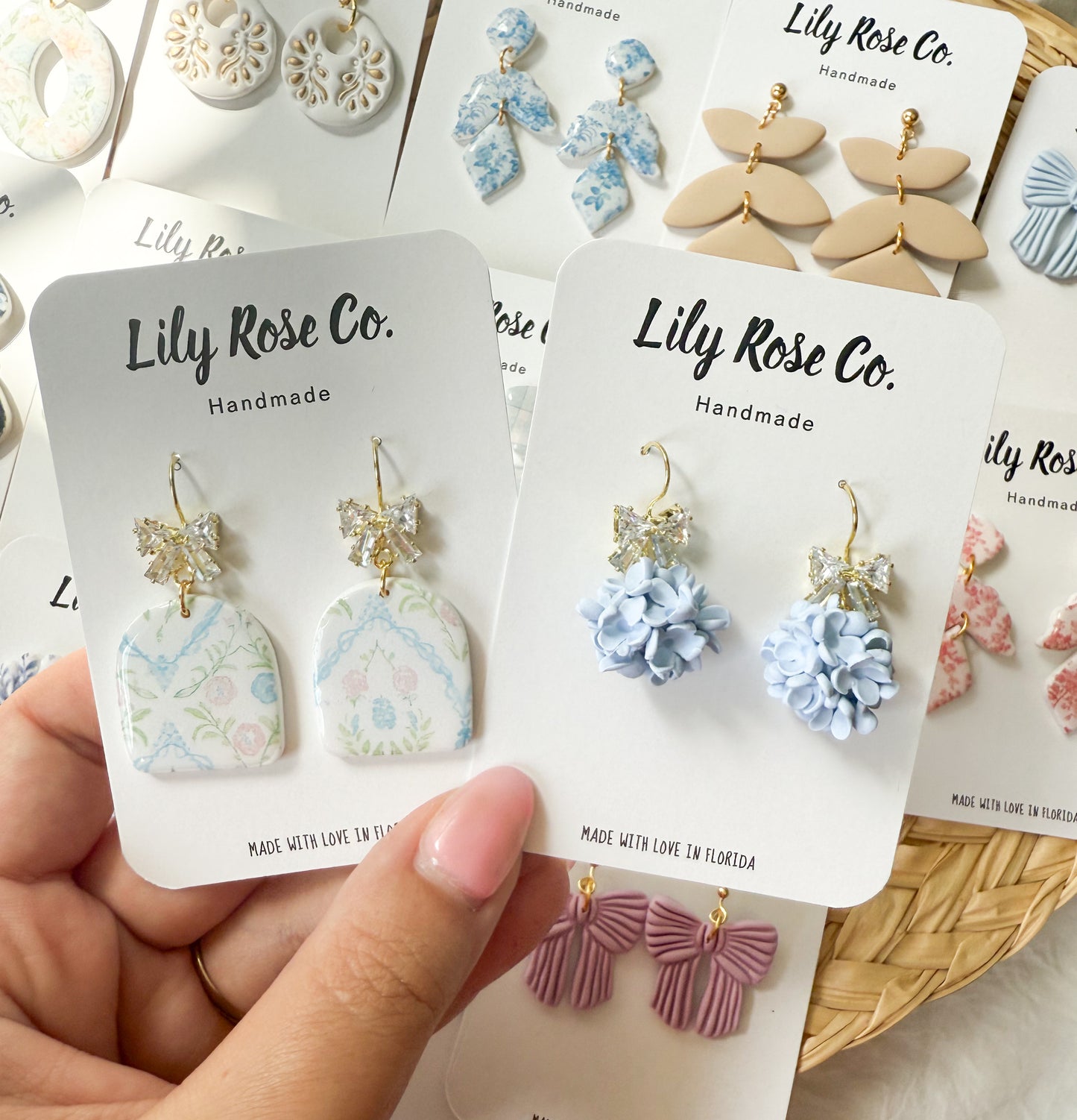 Blue Hydrangea Balls