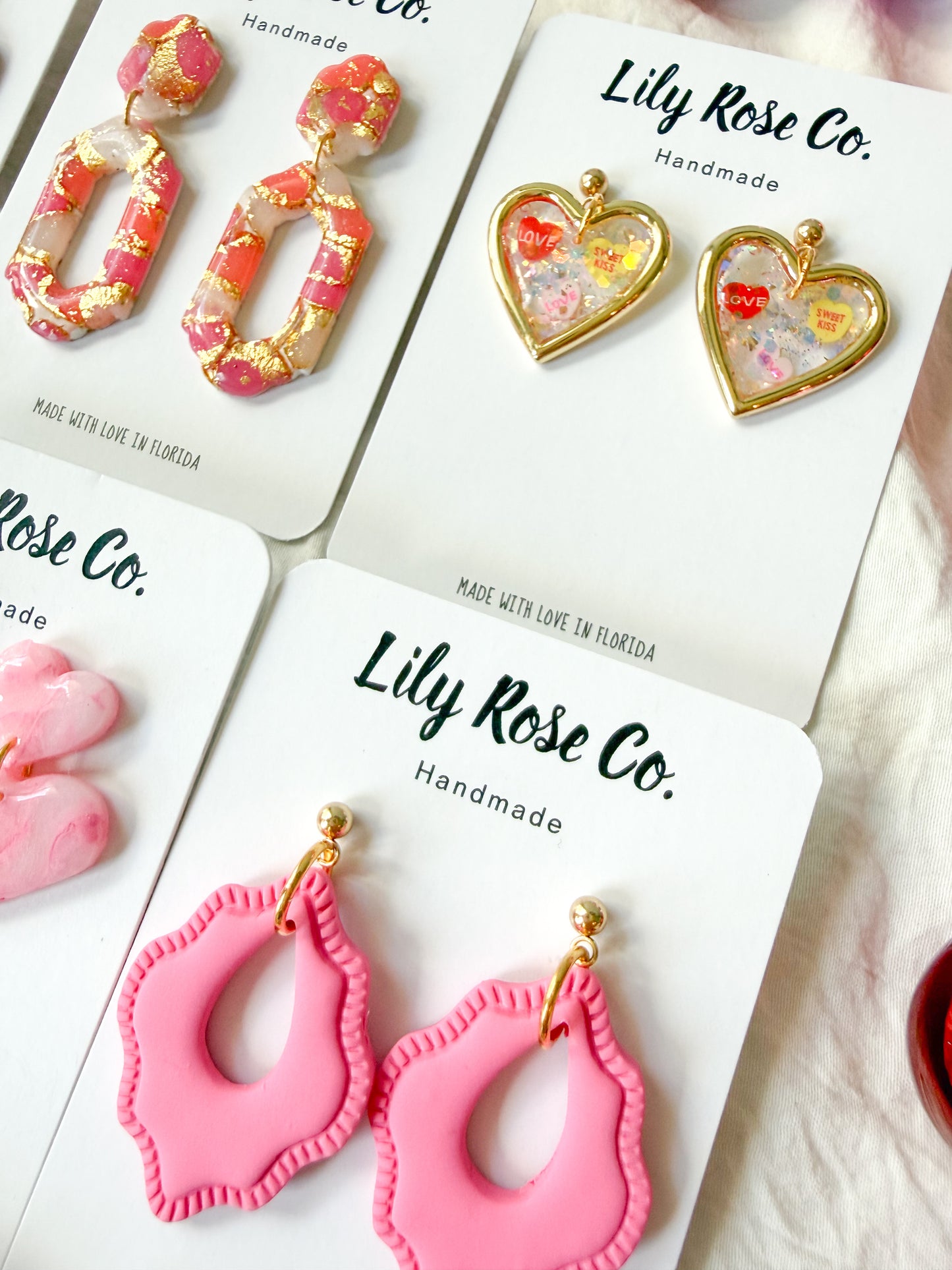 Conversation Heart Earrings
