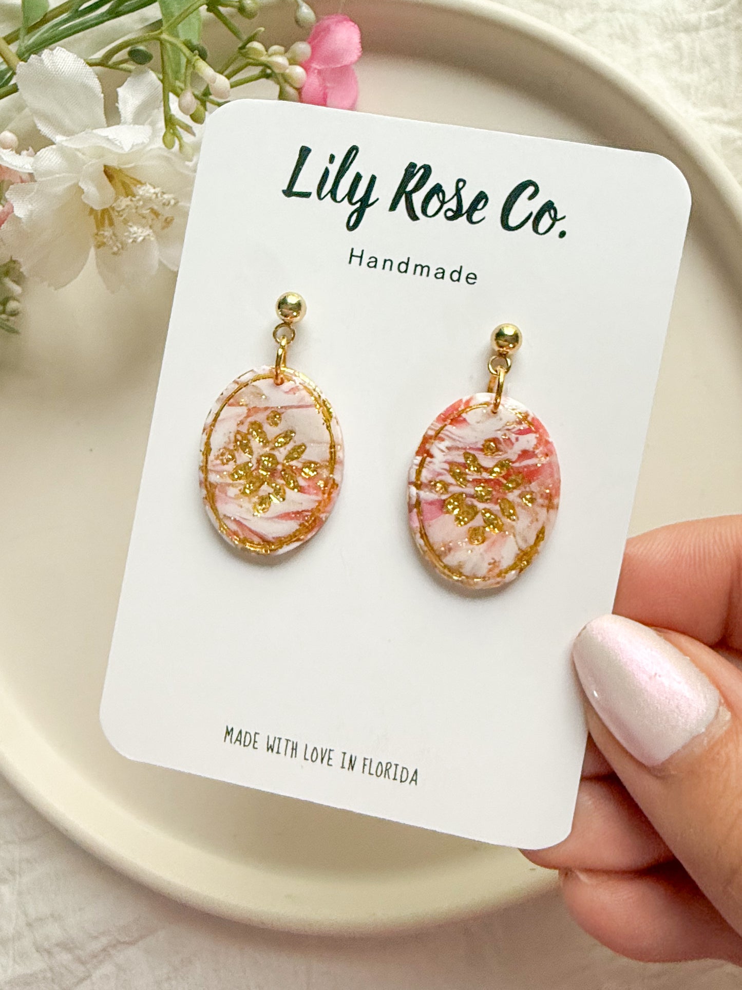 Pink Marble Mix For Spring