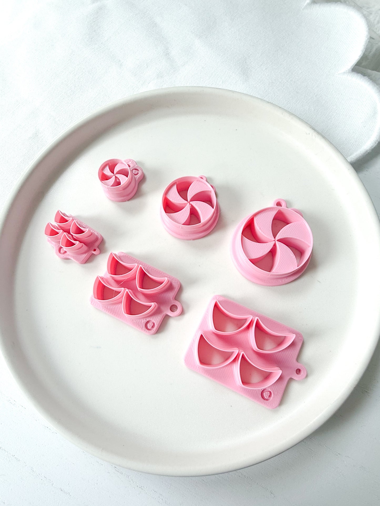Peppermint Swirl Clay Cutter