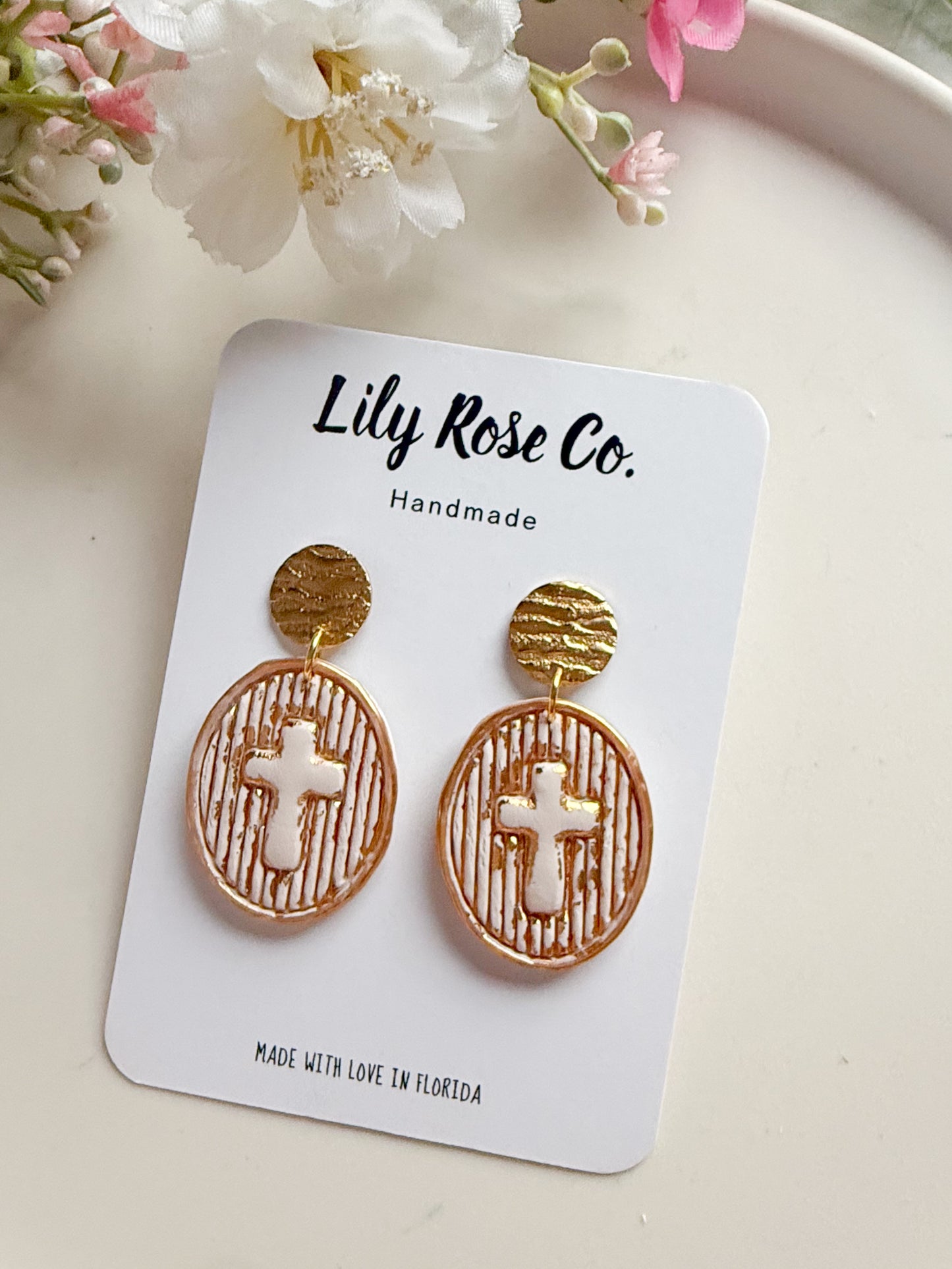 Cross Earrings