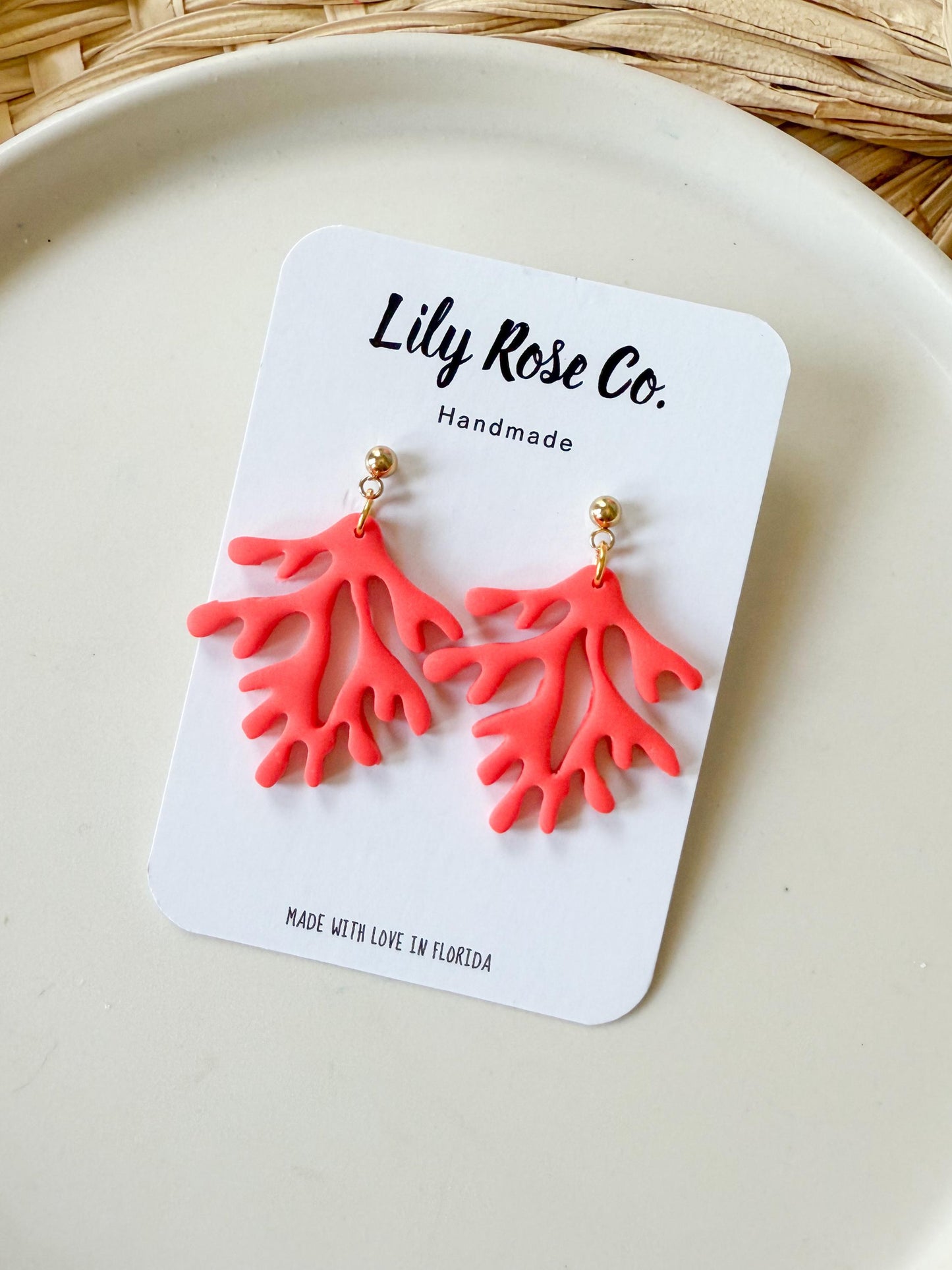 Coral Clay Cutter / Clay Cutters / Polymer Clay