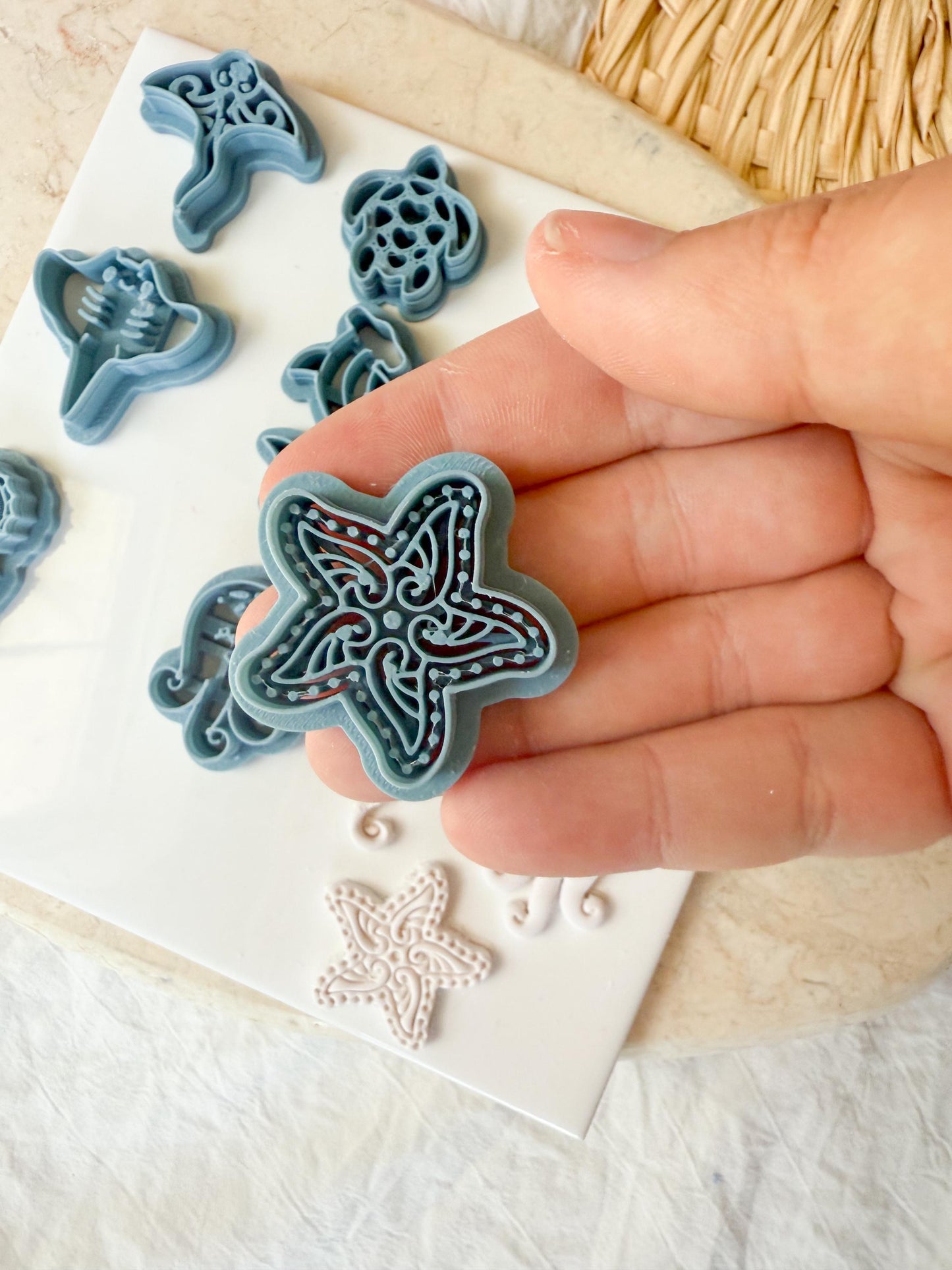 Starfish Clay Cutters /Clay Cutters / Sea Life