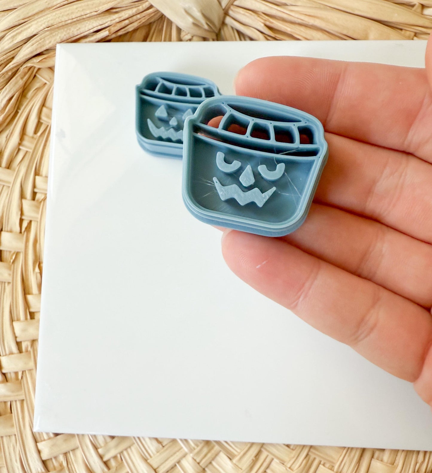 Candy Bucket Cutter /Clay Cutters / Halloween Clay Cutters