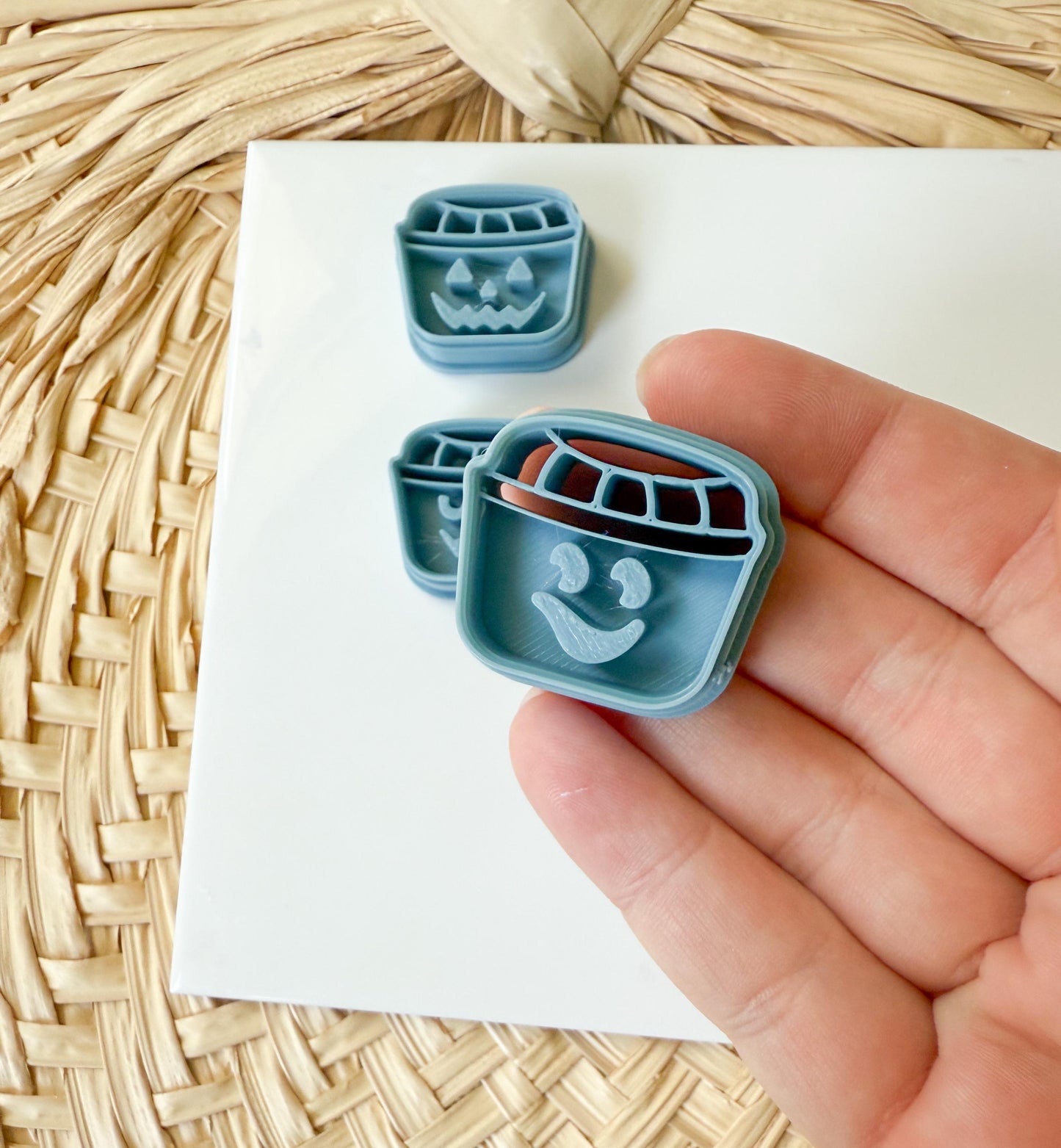 Candy Bucket Cutter /Clay Cutters / Halloween Clay Cutters