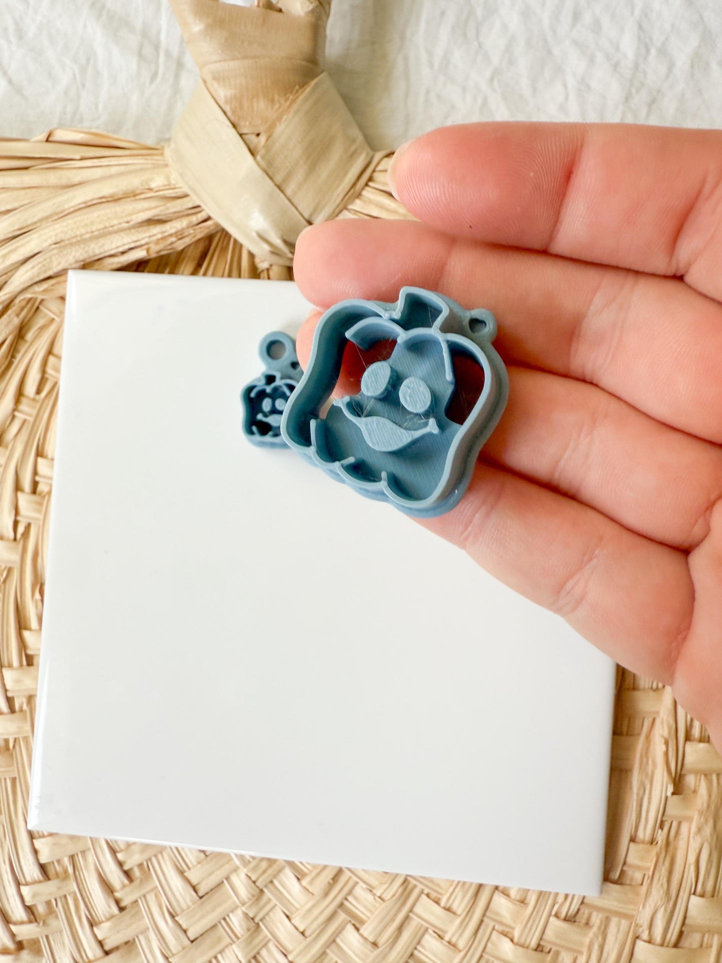 Square Pumpkin Clay Cutter /Clay Cutters / Halloween Clay Cutters