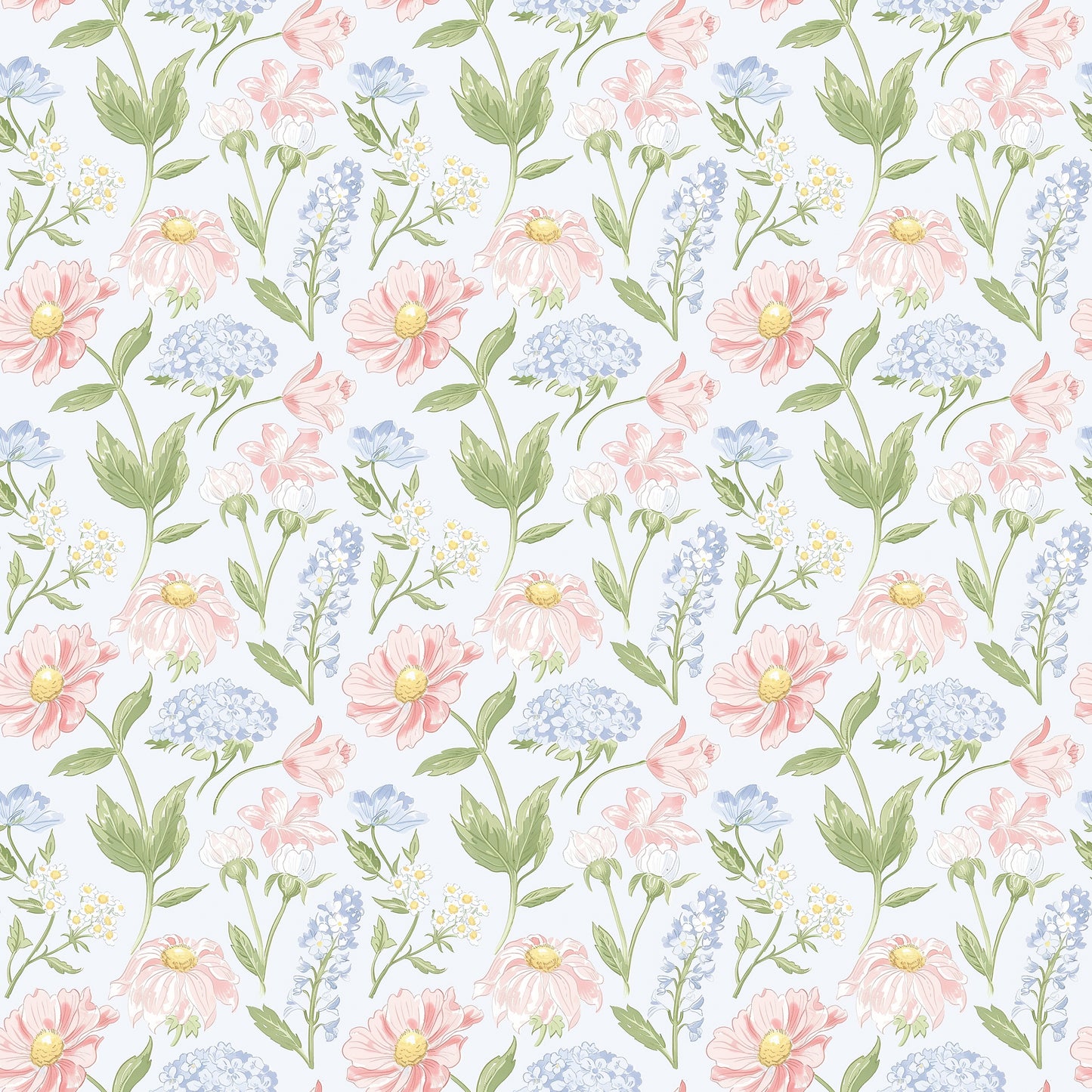 Floral Clay Transfer Sheets 09