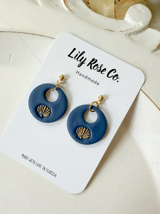 Navy Blue Shells