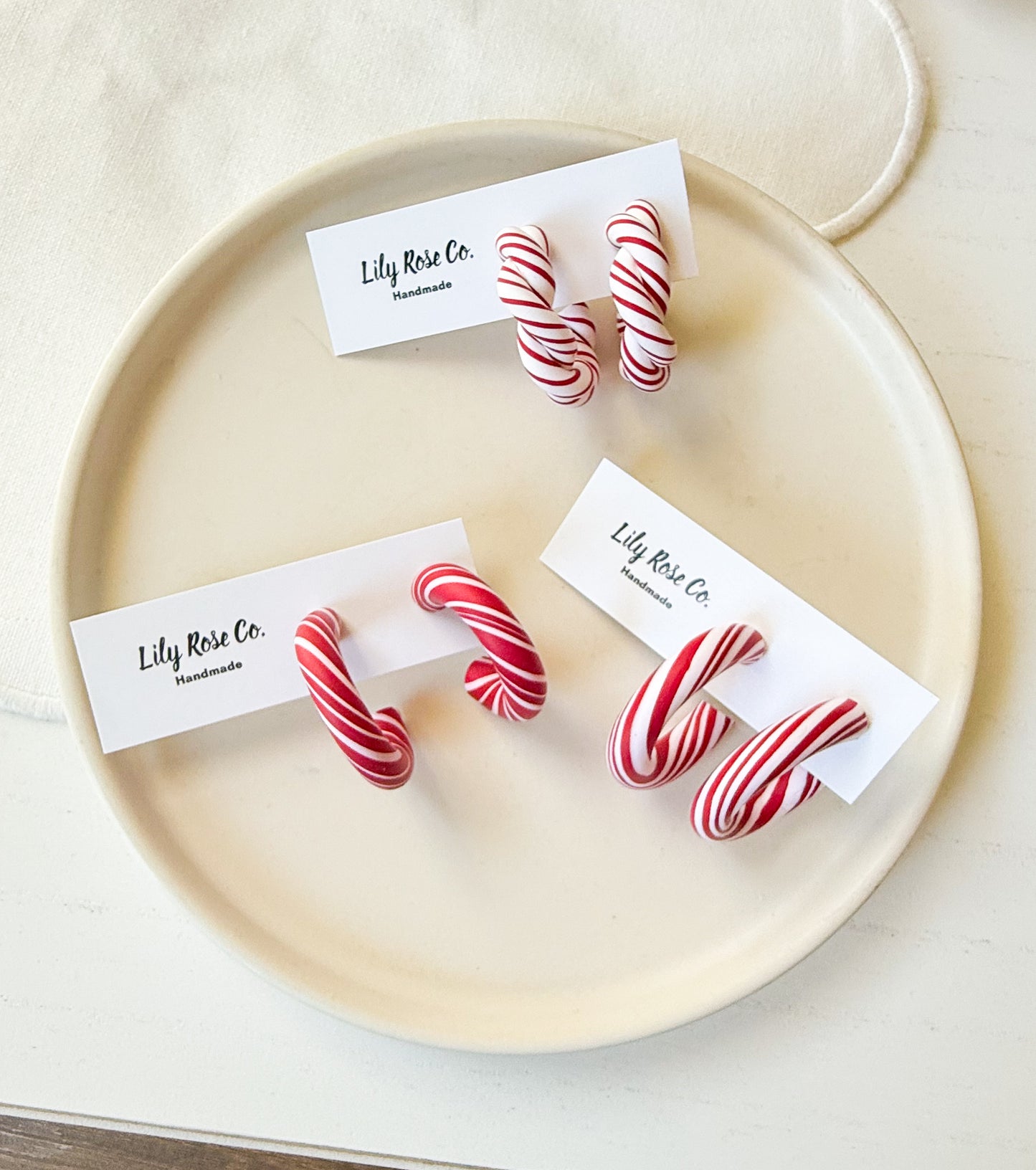 Peppermint Hoops