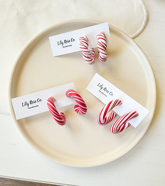 Peppermint Hoops