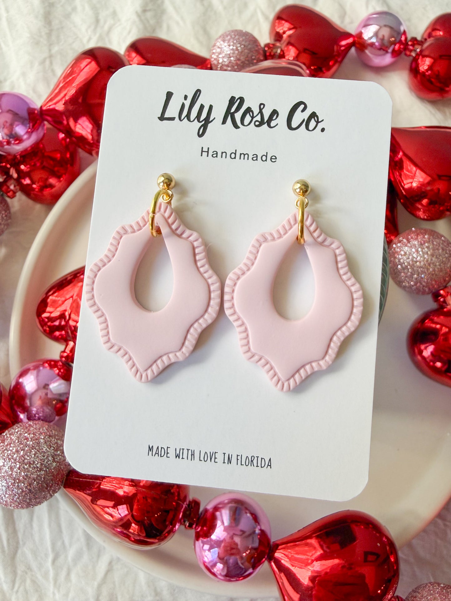 Everyday Earrings (Pinks)
