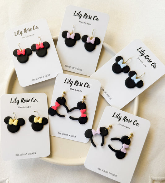 Mouse Earrings