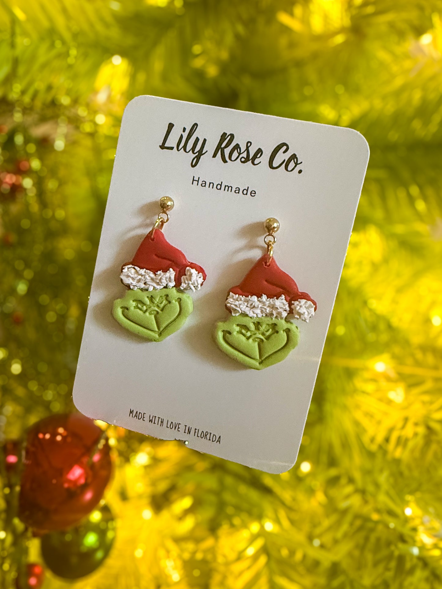 Grinch Earrings