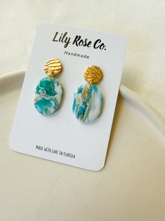 Blue Water Mix Ovals