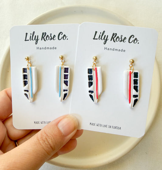 Monorail Earrings