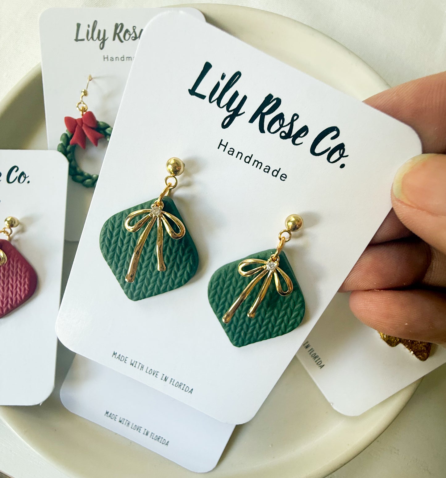 Festive Christmas Earrings