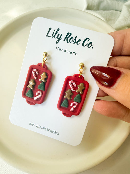 Christmas Cookie Sheet and Cookies