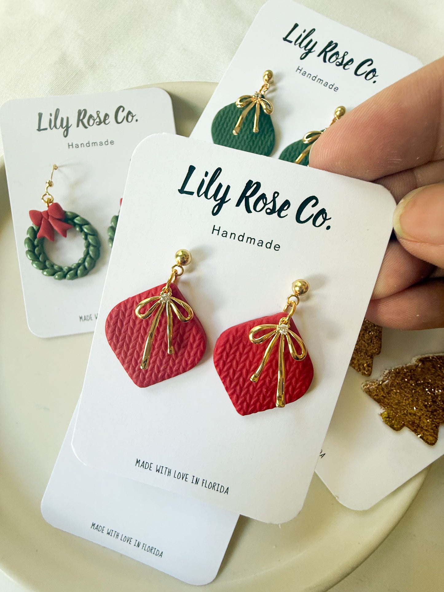Festive Christmas Earrings