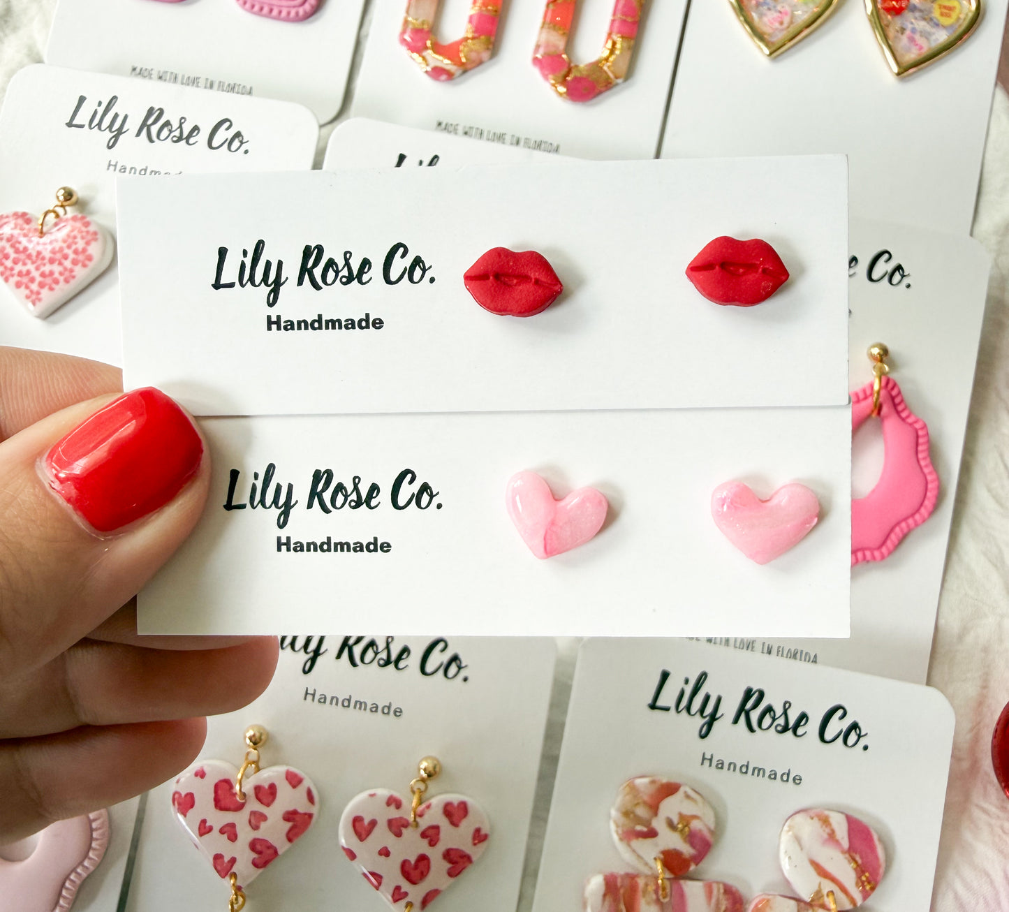 Mini Valentines Studs