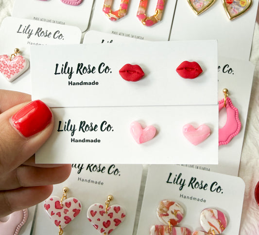 Mini Valentines Studs