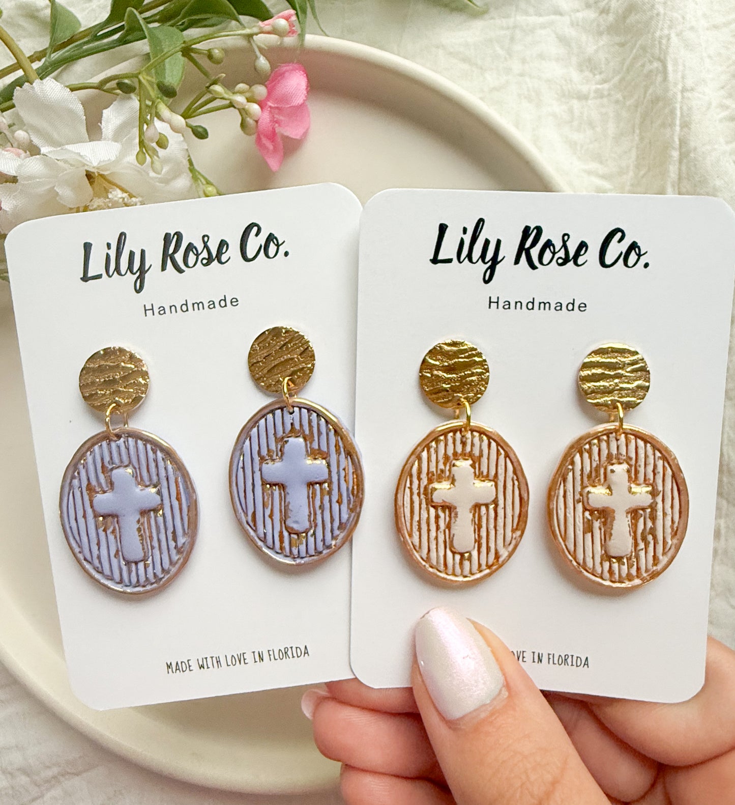 Cross Earrings