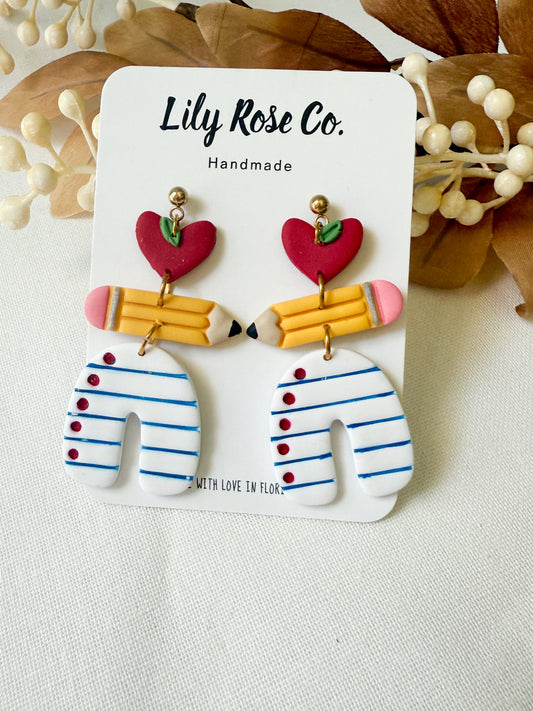 Bold Teacher Earrings