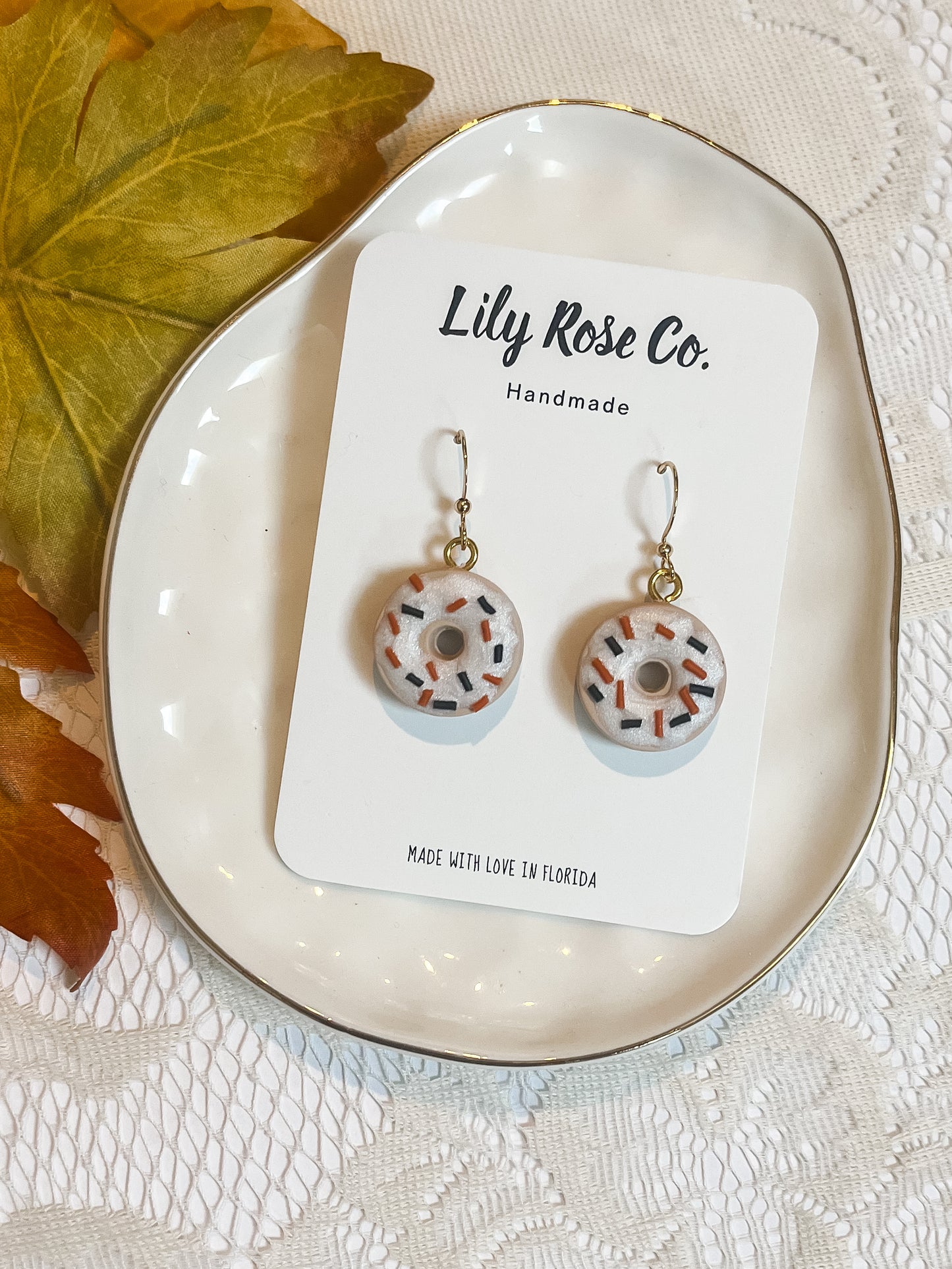 Fall Donut Earrings