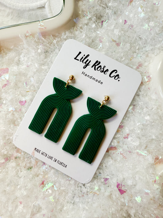 Green Art Deco Style