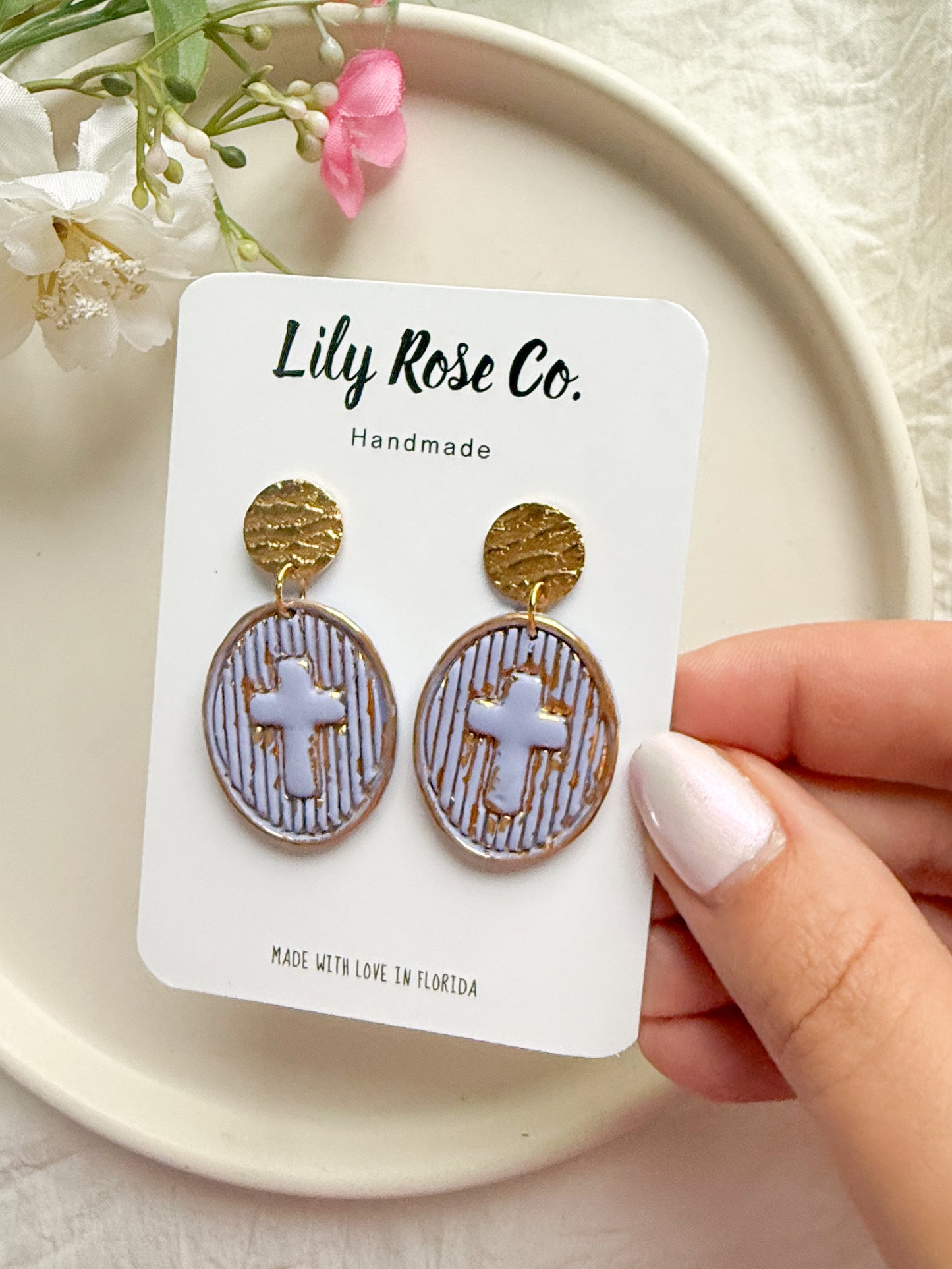 Cross Earrings