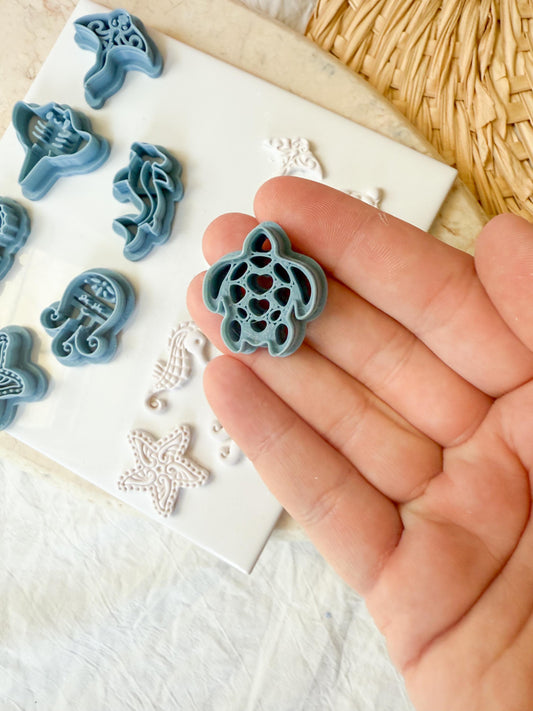 Turtle Clay Cutter /Clay Cutters / SeaTurtle / Sea Life