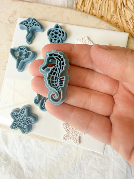 Sea Horse Clay Cutter / Clay Cutters / Polymer Clay