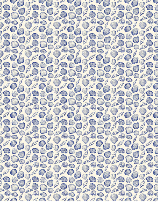 Blue Shells Transfer Sheets / Transfer Sheets / Water Clay Transfer Sheets