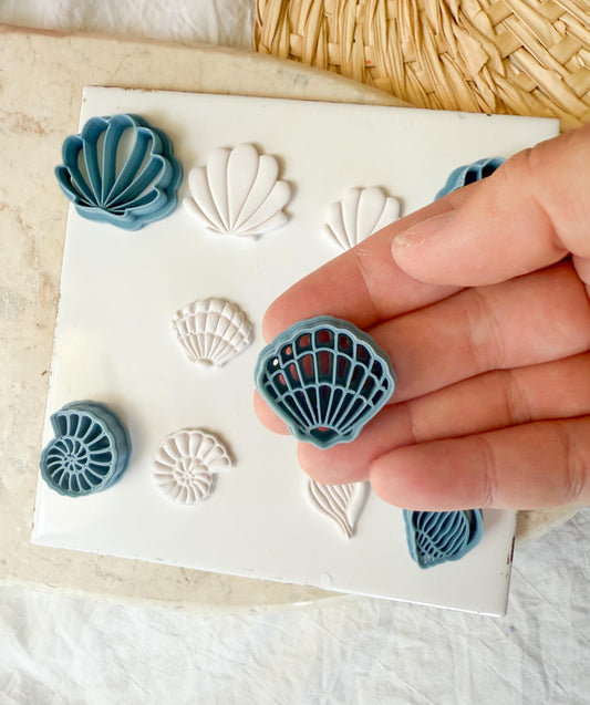 Shell Clay Cutter / Clay Cutters / Polymer Clay / Shell Style 3