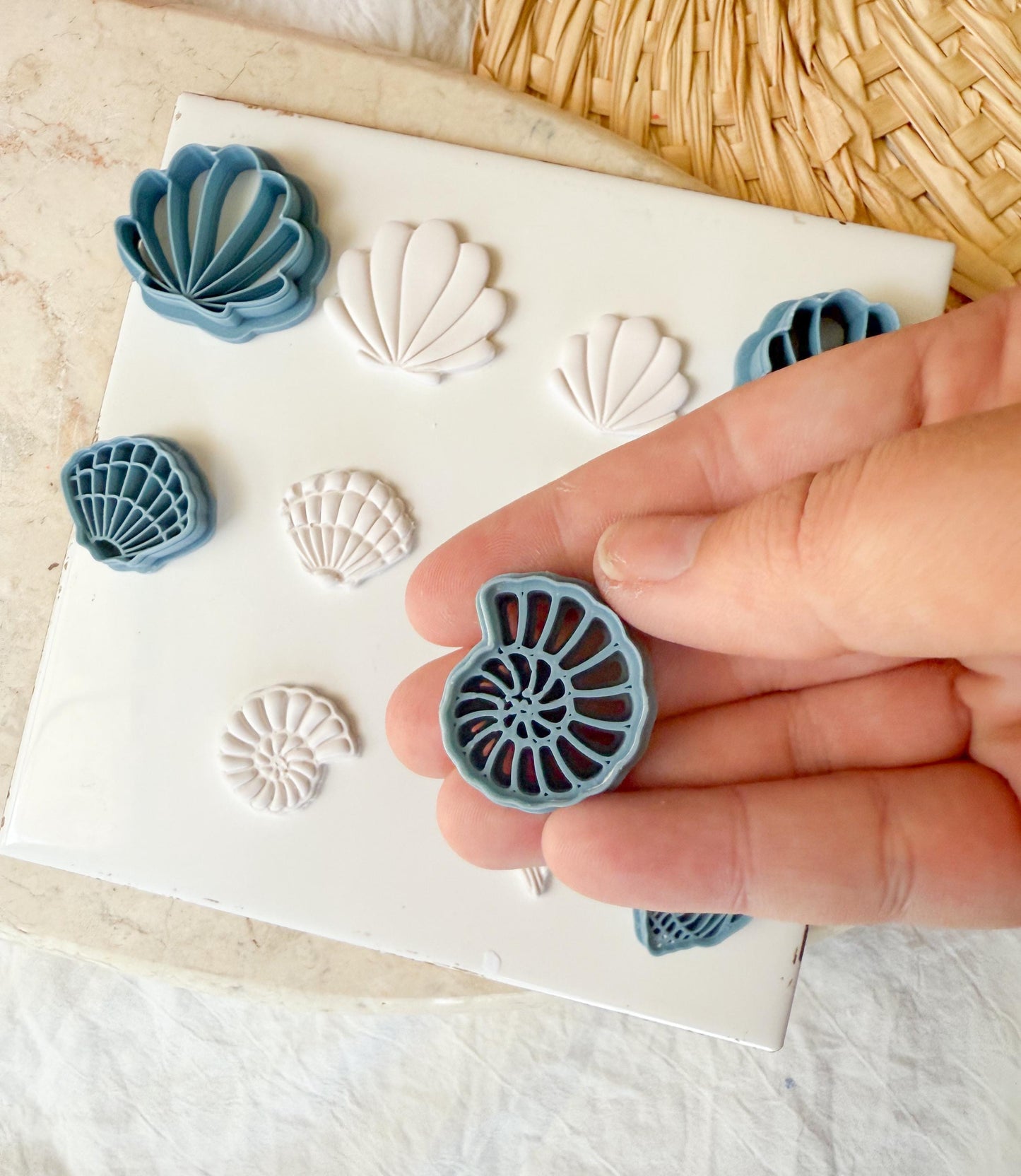Spiral Shell Clay Cutter / Clay Cutters / Polymer Clay