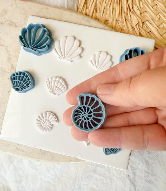 Spiral Shell Clay Cutter / Clay Cutters / Polymer Clay