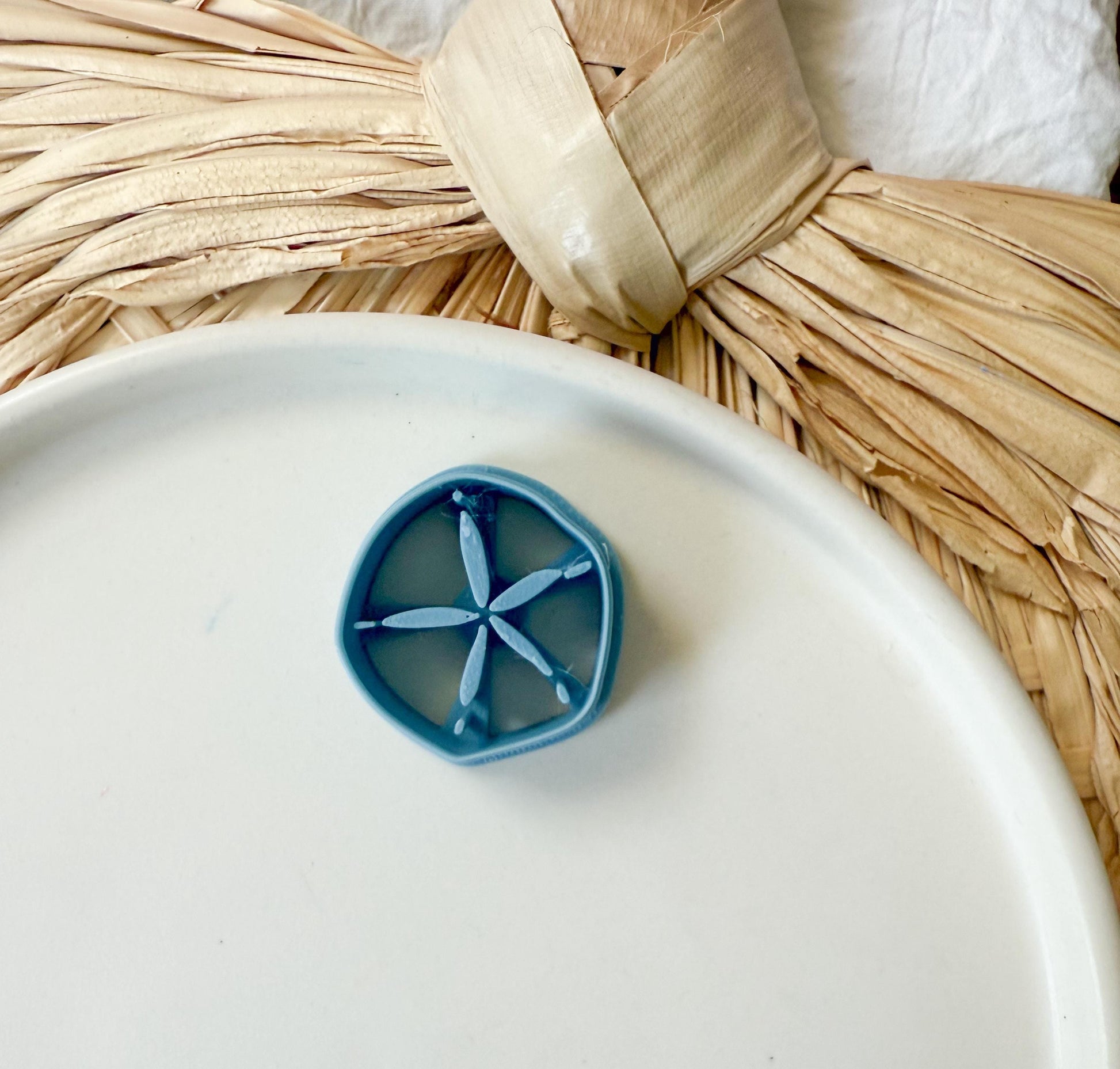 Sand Dollar Shell Clay Cutter / Clay Cutters / Polymer Clay / Shells