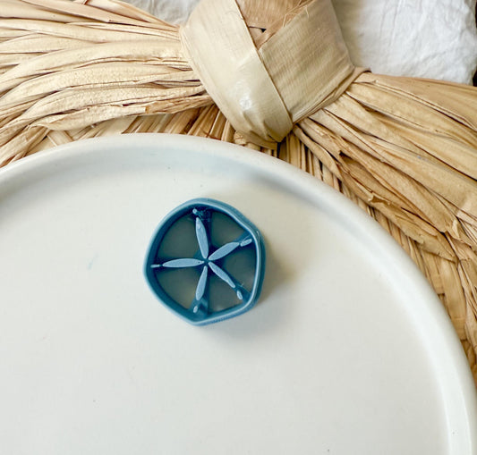 Sand Dollar Shell Clay Cutter / Clay Cutters / Polymer Clay / Shells