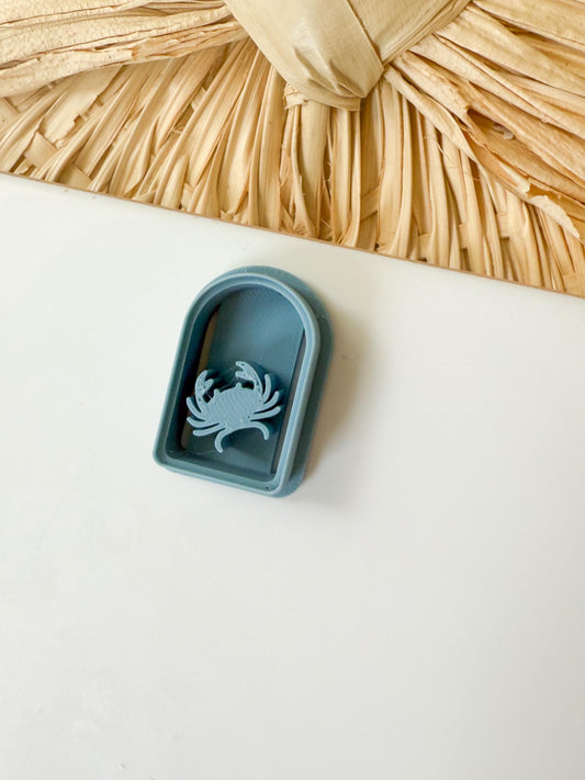 Crab Imprint Clay Cutter / Clay Cutters / Polymer Clay