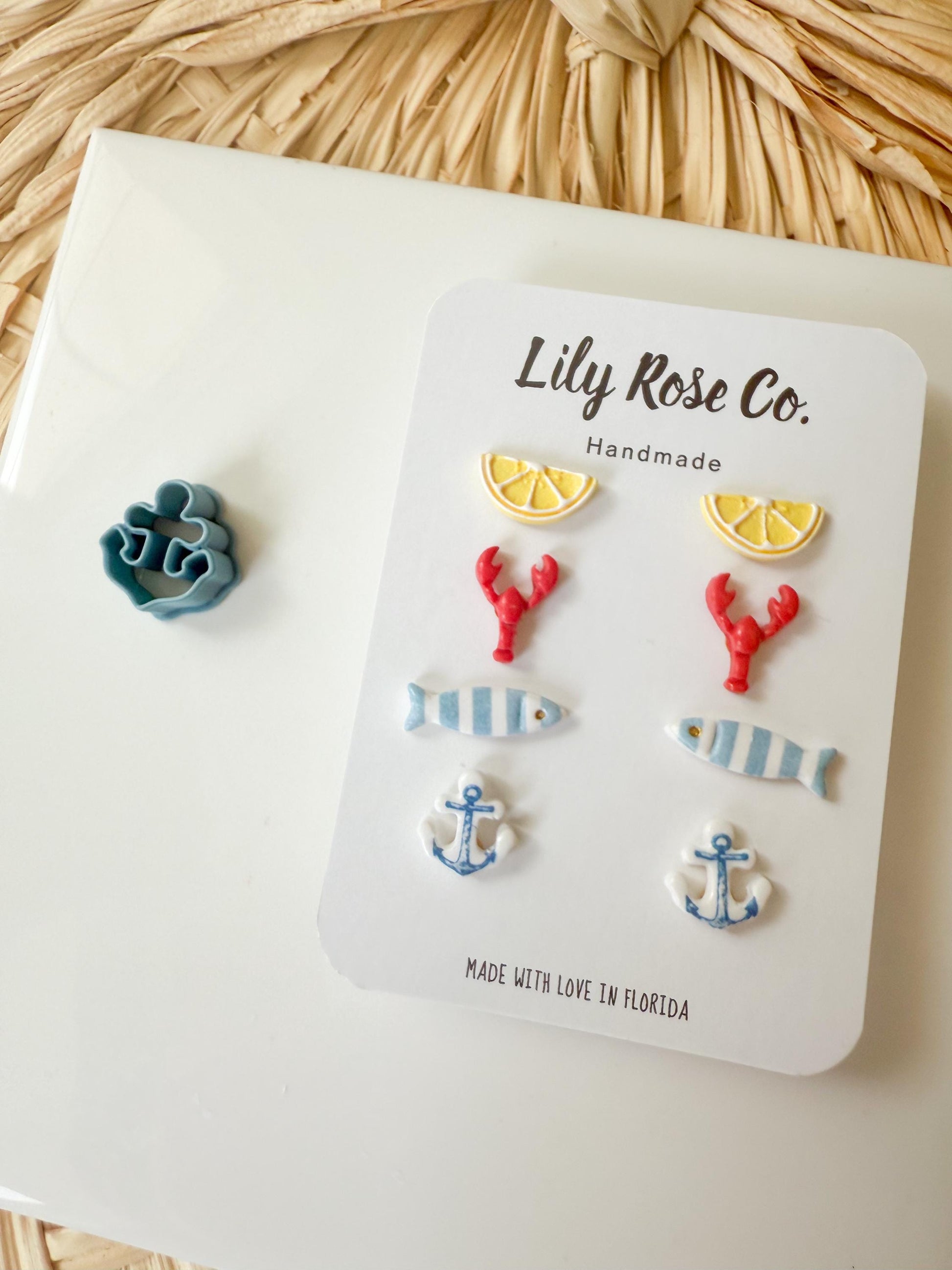 Anchor stud Clay Cutter / Clay Cutters / Polymer Clay