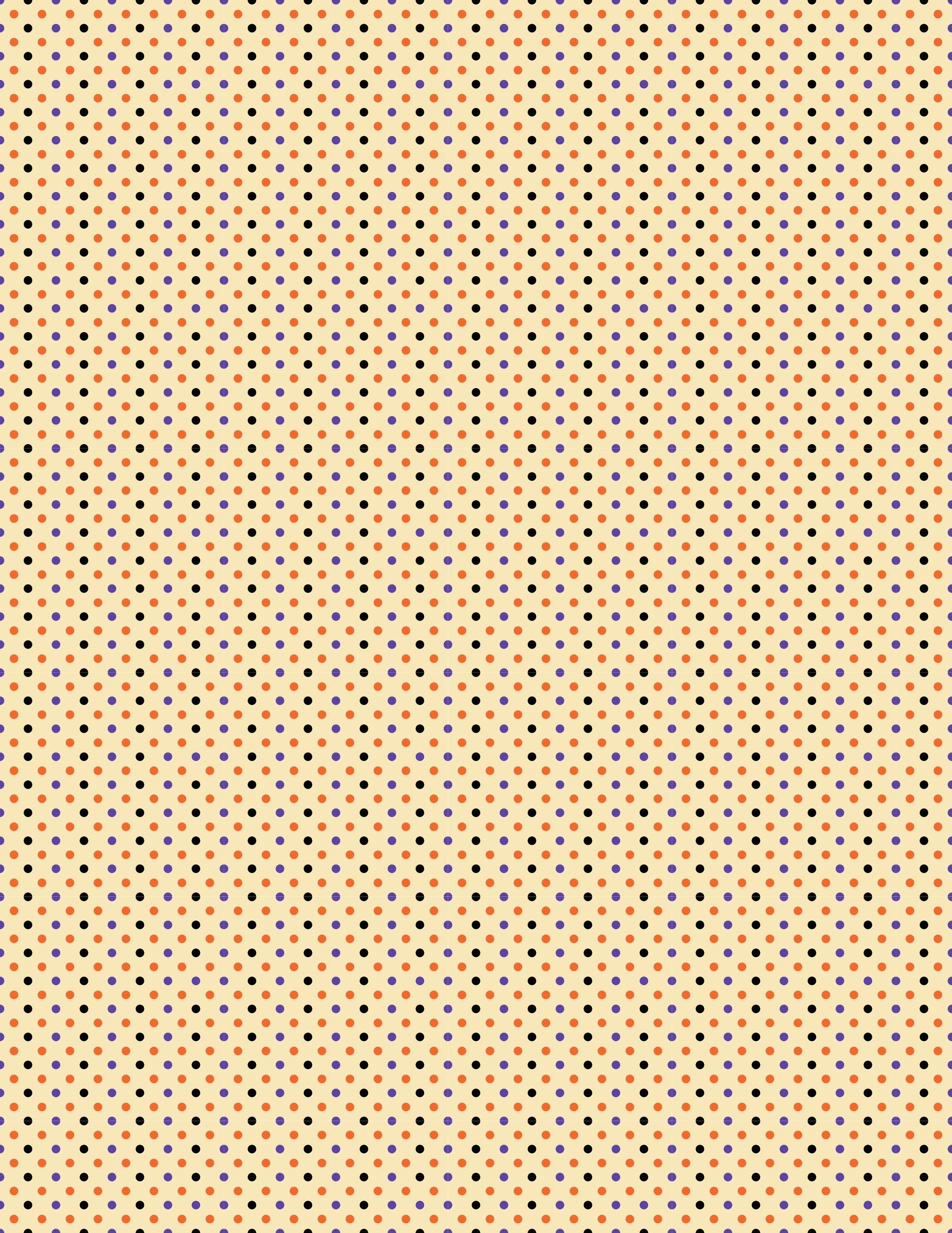 Fall Dots Print / Transfer Sheets / Clay Transfer Sheets