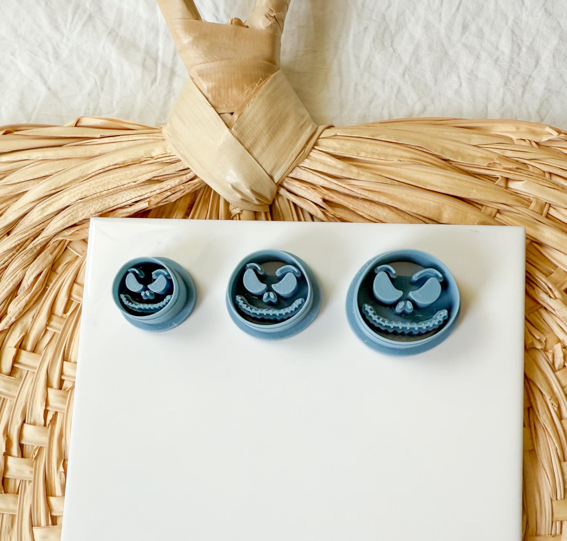 Skeleton Face Cutter /Clay Cutters / Halloween Clay Cutters
