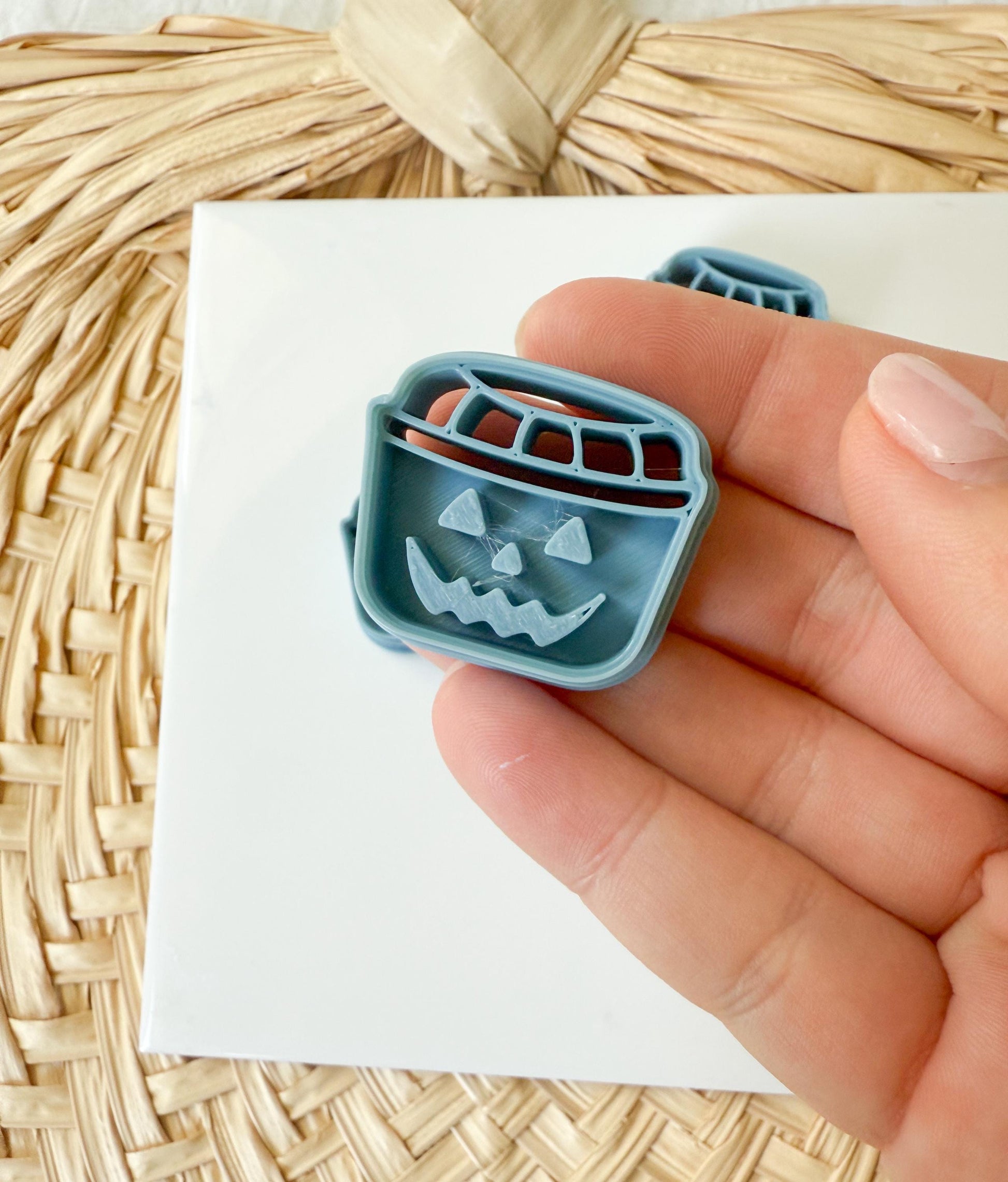 Candy Bucket Cutter /Clay Cutters / Halloween Clay Cutters